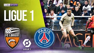 Lorient vs PSG  LIGUE 1 HIGHLIGHTS  042424  beIN SPORTS USA [upl. by Eilrak596]