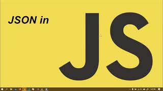 Json In JavaScript [upl. by Owen]