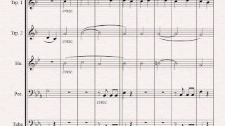 Beethovens 5th Symphony  1st Movement  Brass Quintet [upl. by Ainolopa431]