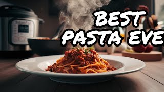 Homemade Instant Pot Pasta Bolognese The Best You’ll Ever Have Health Diet [upl. by Adnael]