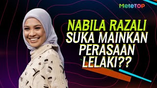 Nabila Razali suka mainkan perasaan lelaki  MeleTOP  Nabil Ahmad amp Sherry Alhadad [upl. by Aronoff]