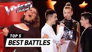 The BEST Battles of alltime on The Voice Kids [upl. by Carn]