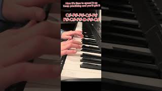 Halloween on pianoTutorial [upl. by Romy]