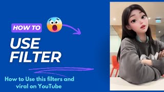 chic cutie filter  how to use this filter  how to make your video viral [upl. by Hoffman]