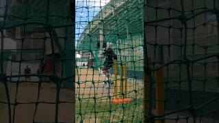 Quick net session in Bloemfontein against Ashwell Prince cricket cricketshorts cricketnetpractice [upl. by Garibold]