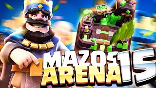 3 MEJORES MAZOS PARA ARENA 15 en Clash Royale [upl. by Bottali174]