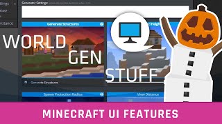 Minecraft  Nodepanel UI Features [upl. by Yttocs]