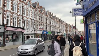 🇬🇧 NORTH LONDON WALK CROUCH END WALKING TOUR 4K60 [upl. by Eineeuq445]