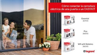 3 Conectar cerradura eléctrica a un videoportero EASYKIT [upl. by Tterrag]