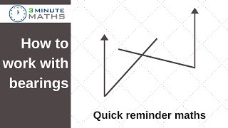 How to work with bearings  GCSE maths 1 [upl. by Oremoh510]