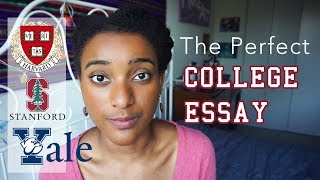 The Secret to a Stellar College Application Essay  Harvard Grad Tips  Ahsante Bean [upl. by Neddy]