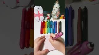 Paper Mate Gel Pens ❤️ shorts stationery  papermate  Schoolsupplies✨💖🤩 [upl. by Enilec]