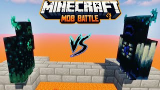 Sculk Golem vs Every Mob in Minecraft Battle  Sculk Golem vs Warden [upl. by Cory]