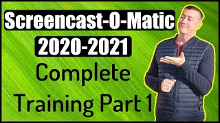 Complete training Screencastomatic 2021 Part 1 [upl. by Reniar348]