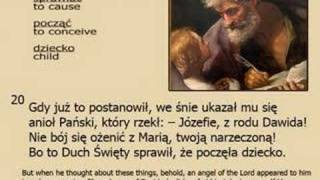 Ewangelia według świętego Mateusza  1 Narodziny Jezusa [upl. by Rhoades761]