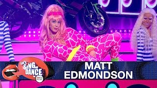 Matt Edmondson performs as Nicki Minaj  Lets Sing and Dance for Comic Relief 2017  BBC One [upl. by Ormiston]