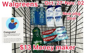 Walgreens Couponing October 27November 2 PampG deal confirmed  Double register reward [upl. by Ylrevaw]