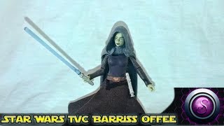 Star Wars Vintage Collection Barriss Offee Review Deutsch German [upl. by Suoivatnom711]