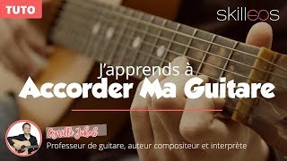 TUTO Japprends à accorder ma guitare  Tuto guitare débutant [upl. by Gwen]