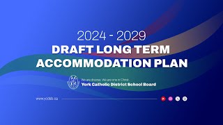 20242029 Long Term Accommodation Plan [upl. by Rolo]