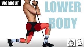 QUICK RESISTANCE BAND LEG WORKOUT [upl. by Heringer]