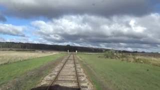 Front view Daylesford to Musk Daylesford Spa Country Railway [upl. by Marabel168]