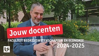 De docenten van de 1ste Bachelor 2024  2025  Faculteit Bedrijfswetenschappen en Economie [upl. by Assirralc]