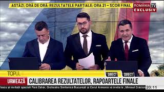 Rezultate ALEGERI PREZIDENȚIALE Turul 1 2024 Surpriză colosală cine întra în turul 2 cu Ciolacu [upl. by Anayeek]