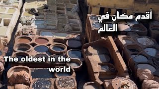 أقدم دار للدباغة في العالمThe oldest Tanneriesin the world [upl. by Millburn]