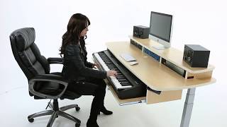 Summit SitStand Keyboard Studio Desk [upl. by Hubing]