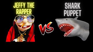 Jeffy the rapper VS Shark Puppet Rap Battle [upl. by Yrrot]