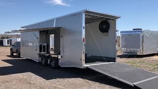 2024 Stealth Trailers Nomad 22FK Polar White [upl. by Ettezzus]