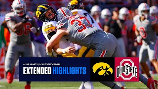 Iowa Hawkeyes vs No 3 Ohio State Buckeyes  Extended Highlights  Big Ten on CBS [upl. by Fiona]