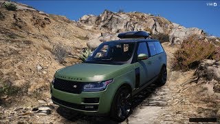 GTA V REDUX ✪  2017 RANGE ROVER SVAUTOBIOGRAPHY DYNAMIC  Test Drive OFFROAD  1080p60FPS [upl. by Akisej]