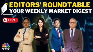 LIVE Editors Discuss The Week Gone By amp Road Ahead For The Markets  Diwali Special  CNBC TV18 [upl. by Adieno]