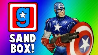 Gmod Cooking Show Captain America Skits Hail Hydra Garrys Mod Sandbox Funny Moments amp Skits [upl. by Dygert393]