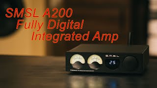 SMSL A200 with Infineon Digital Amplifier [upl. by Annayak959]