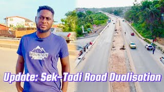 Update on SekondiTakoradi Road Dualisation project [upl. by Esinnej]