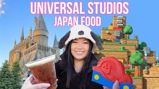 Universal Studios Japan Food Tour  rides amp merch 🍄🎢🌟 [upl. by Martinelli]