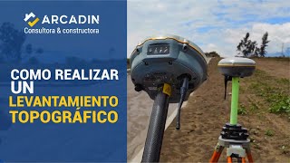 Como realizar un levantamiento topográfico con el equipo Trimble modelo R8S 👷 [upl. by Dympha]