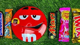 Satisfying video Asmr lollipops candy and chocolate gummy candy unboxing video Asmr [upl. by Trygve984]