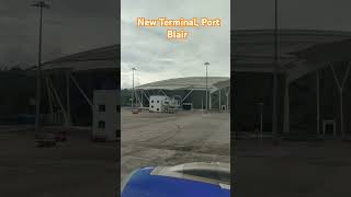 A glimpse of new terminal building Port Blair airport trending shorts viralvideo [upl. by Nessi13]