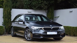 BMW 5 Series 530d M Sport Touring offered by Norman Motors Dorset [upl. by Airehc]