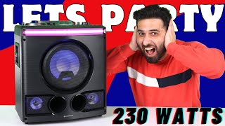 Get the Party Vibe with Zebronics Zeb Thrum DJ Party Speaker 230 Watts of Power  Born Creator [upl. by Denney]