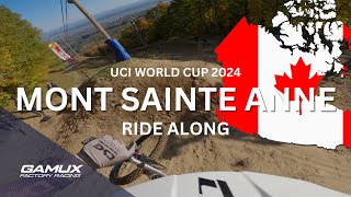 Track Preview Mont Sainte Anne Downhill World Cup 2024 [upl. by Shedd]