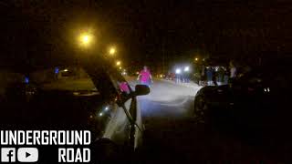 Toyota GT86 vs Honda Civic EK4 B16a Turbo  Underground road [upl. by Nuahsor]