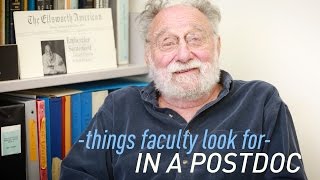 Things Faculty Look for in a Postdoc [upl. by Amsaj509]