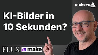 KIBilder in 4k Auflösung in nur 10 Sekunden mit der Flux Ultra RAW API und makecom erstellen [upl. by Lucio472]