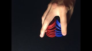 How to shuffle poker chips like a professional [upl. by Acysej]