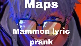 Obey Me lyric not Prank Rät Part 3 of My R Sad Mammon [upl. by Enelehcim]